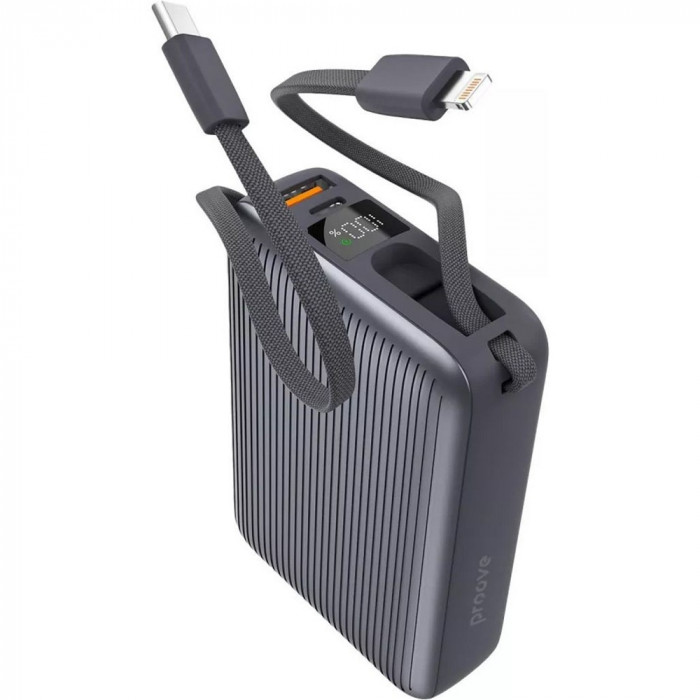 Внешний аккумулятор Proove Moon Rock 22.5W 20000mAh Gray (PBM222012105)