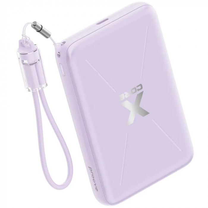 Мобільний Power Bank Proove X-Core 22.5W 10000mAh Purple (PNXC22010009)