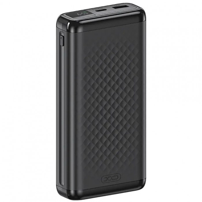 Зовнішній акумулятор Power Bank XO PB309 20000mAh 22.5W Black