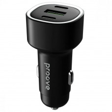 Автомобільний зарядний пристрій Proove Flash 60W 2Type-C+USB Black (CCFL60111201)