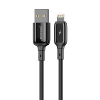 Кабель Proove Flex Metal USB to Lightning 2.4A (1m) Black (CCFM20001101)