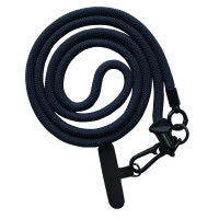 Шнурок New з карабіном 120см 8mm Dark Blue