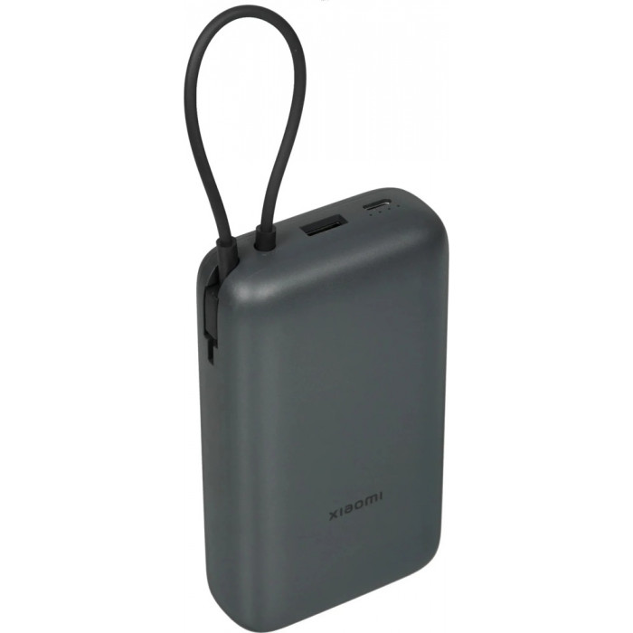 Внешний Power Bank Xiaomi 20000mAh 22.5W Integrated Cable Dark Gray (BHR9740GL)
