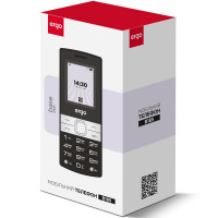 Мобильный телефон Ergo B185 Dual Sim Black