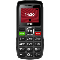 Мобильный телефон Ergo R182 Dual Sim Black