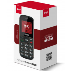 Мобильный телефон Ergo R202 Dual Sim Black
