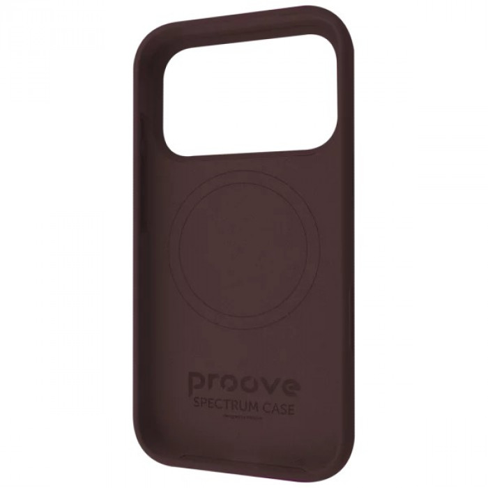 Чохол Proove Spectrum Case with Magnetic Ring  iPhone 17 Pro Max Choco Mouse (PCSPIP17PM54)