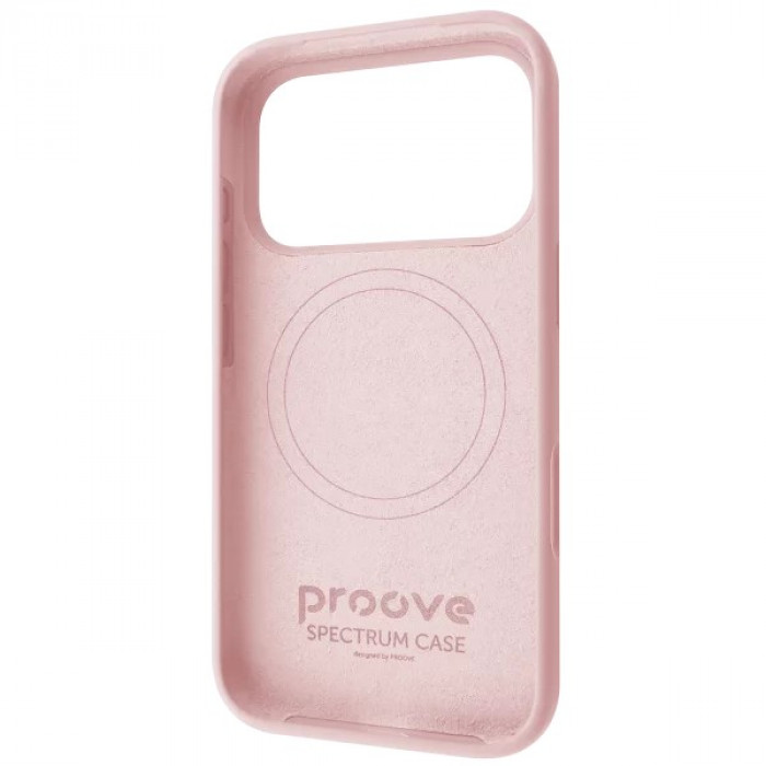 Чохол Proove Spectrum Case with Magnetic Ring  iPhone 17 Pro Max Powder Pink (PCSPIP17PM57)