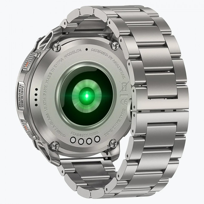 Розумний годинник KOSPET TANK T4 Special Edition Silver