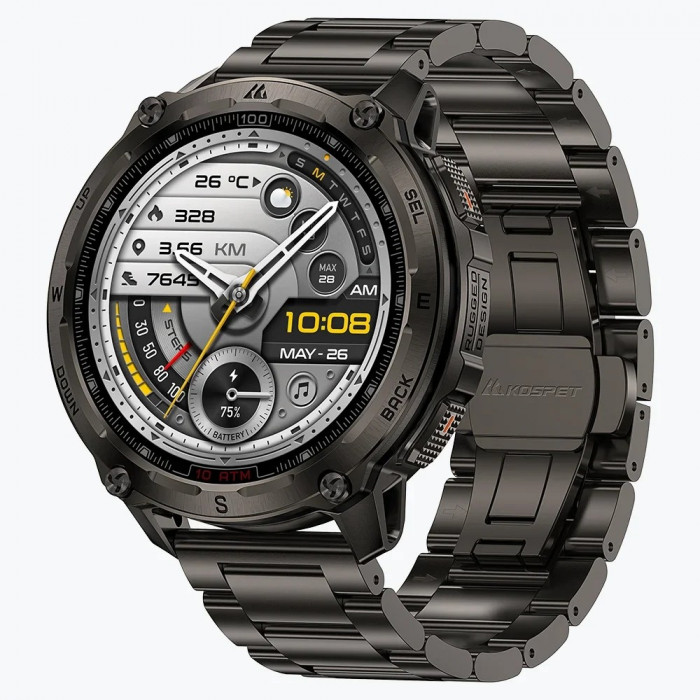Розумний годинник KOSPET TANK T4 Special Edition Black