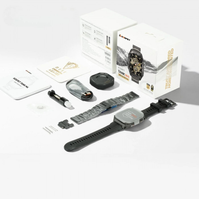Розумний годинник KOSPET TANK M4 Special Edition Black