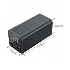 Зовнішній акумулятор Power Bank Yenkee YPB 2100 20000mAh 100W Black