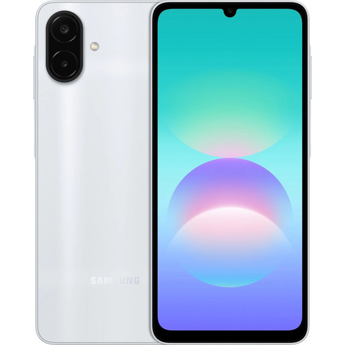 Смартфон Samsung Galaxy A08 4/128GB Silver (SM-A085FZSGSEK)