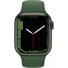 Apple Watch Series 7 45mm Green Aluminum Case with Clover Sport Band (MKN73, MKNQ3) Восстановленный
