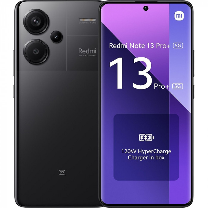Xiaomi Redmi Note 13 Pro+ 5G 8/256GB Midnight Black UA