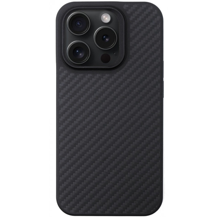 Чохол iLera Carbon Series Full Protection Case 1.0 IPhone 15 Pro