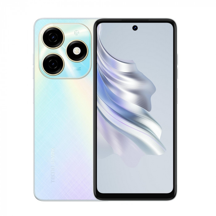 Смартфон Tecno Spark 20 (KJ5n) 8/128GB Cyber White (4894947013522)