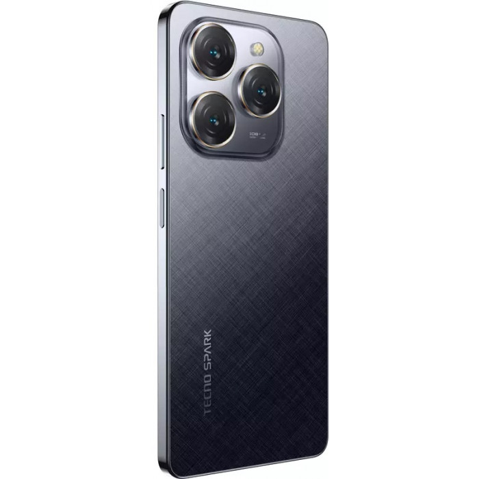 Смартфон Tecno Spark 20 Pro (KJ6) 8/256GB Moonlit Black (4894947014178)