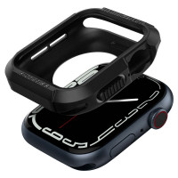 Чехол Spigen для Apple Watch 40/41mm Rugged Armor Black (061CS24480)