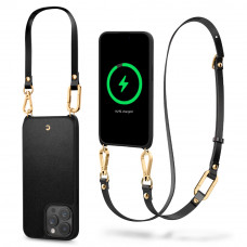 Чехол Spigen Cyrill Classic Charm для iPhone 15 Pro with MagSafe Black (ACS06773)