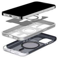 Чохол Spigen Classic C1 для iPhone 15 Pro with MagSafe Graphite (ACS06742)