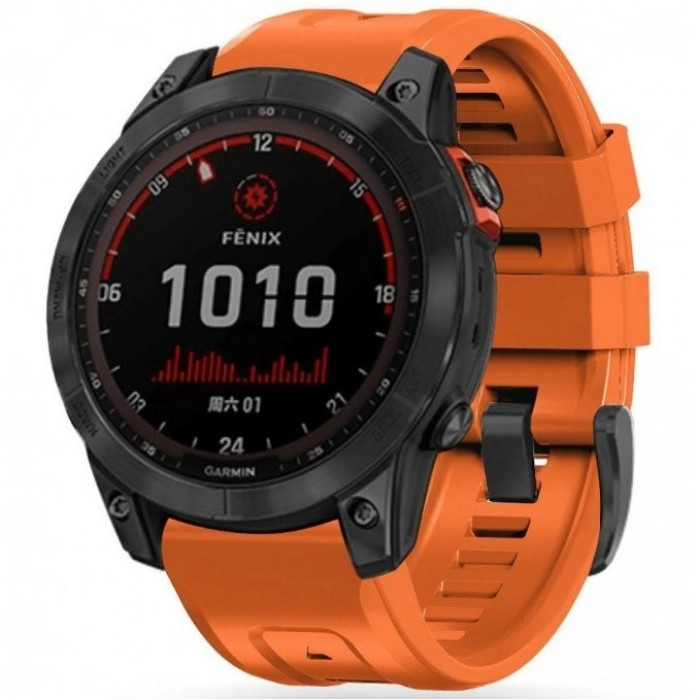 Ремешок Tech-Protect IconBand для Garmin Fenix 5 | 6 | 6 Pro | 7 Orange (9589046921452)