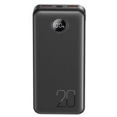Зовнішній акумулятор Power Bank XO PR239 20000mAh PD20W + QC22.5W Black