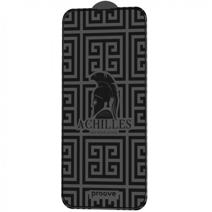 Захисне скло Full Screen Achilles для iPhone 17 Pro Max Black (PGPAIP17PM01)