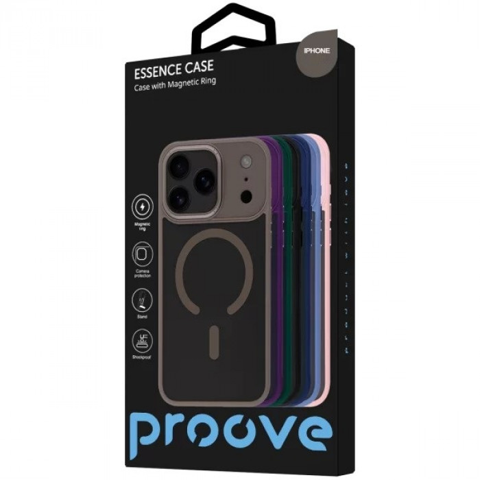 Чохол Proove Essence Case with MagSafe для iPhone для 17 Air Black (PCECIP17AR02)