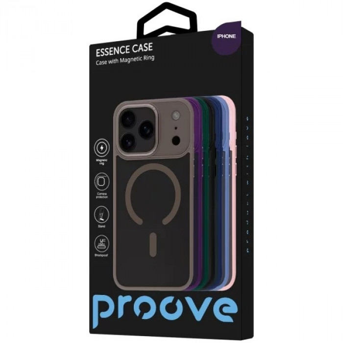 Чехол Proove Essence Case with MagSafe для iPhone для 17 Air Deep Purple (PCECIP17AR04)