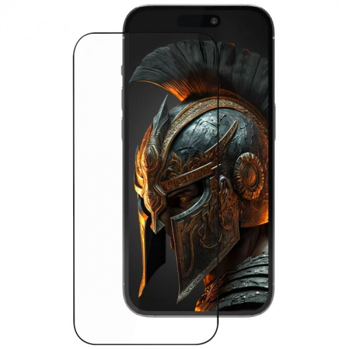 Захисне скло Full Screen Achilles для iPhone 17 Pro Max Black (PGPAIP17PM01)