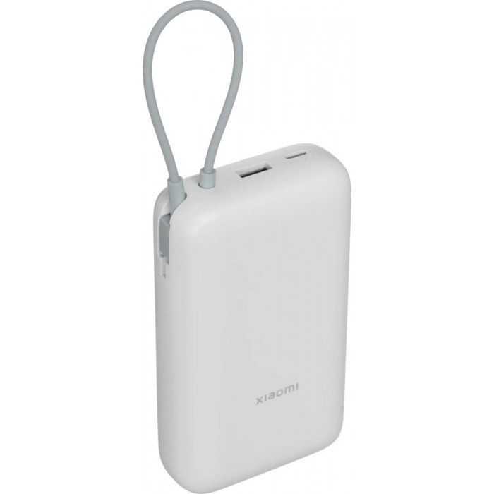 Внешний Power Bank Xiaomi 20000mAh 22.5W Integrated Cable Light Gray (BHR9738GL)