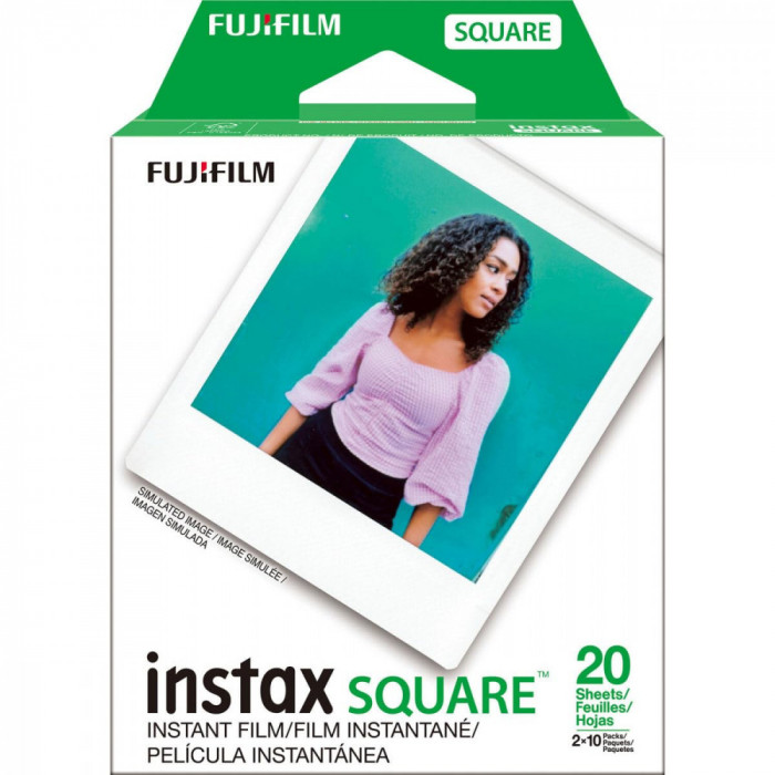 Фотоплёнка Fujifilm Instax Square, 2х10 л.