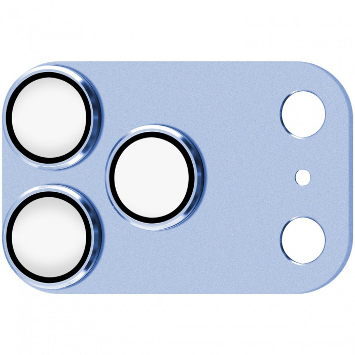 Защитное стекло Achilles Full Metal для камеры iPhone 18 Pro Light Blue (CPPAFM18P008)