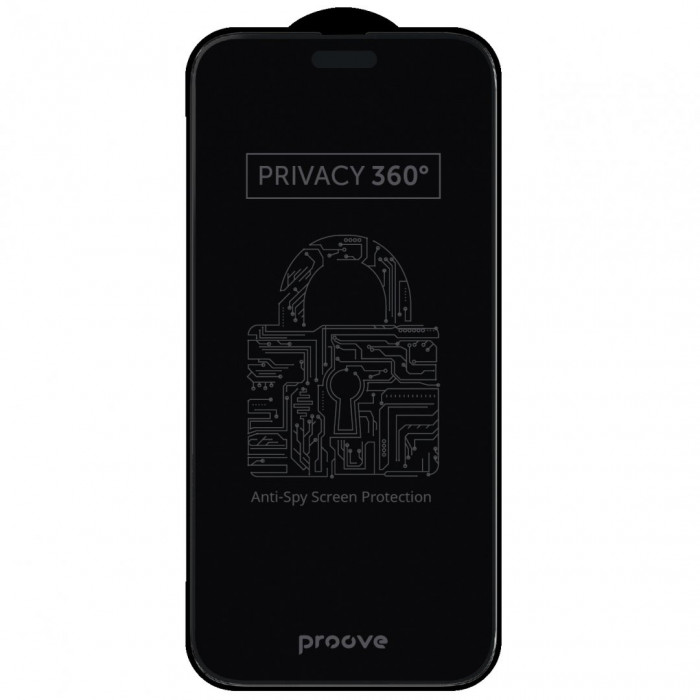 Захисне скло Proove Privacy 360 для iPhone 18 Pro Max (PGP360I18PM1)