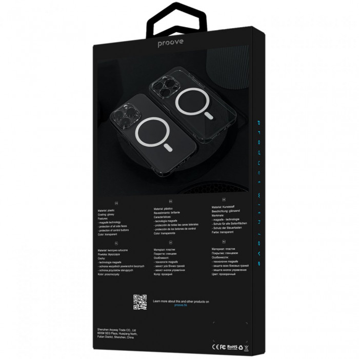 Чохол Proove Crystal Case with MagSafe для iPhone 17 Pro Brilliance (PCCCIP17P059)