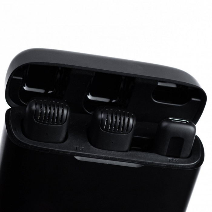 Петличний мікрофон бездротовий J13 Type-C Black