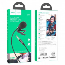 Петличный микрофон Hoco L14 3.5mm