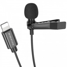 Петличный микрофон Borofone BFK11 Elegant Lightning