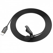 Петличный микрофон Borofone BFK11 Elegant Lightning