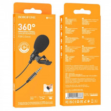Петличный микрофон Borofone BFK11 Elegant 3.5mm