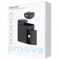 Петличный микрофон беспроводной Proove DualCast (PDWM00002001)