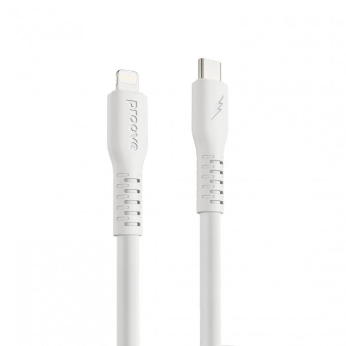 Кабель Proove Eternal Type-C to Lightning 27W (2m) White (CCET27002122)