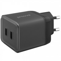 Мережевий зарядний пристрій Proove Pure GaN Max 67W 2 Type-C Black (WCPU67022201)