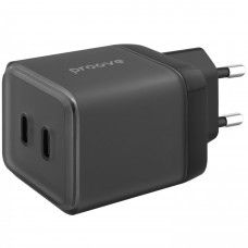 Мережевий зарядний пристрій Proove Pure GaN Max 67W 2 Type-C Black (WCPU67022201)
