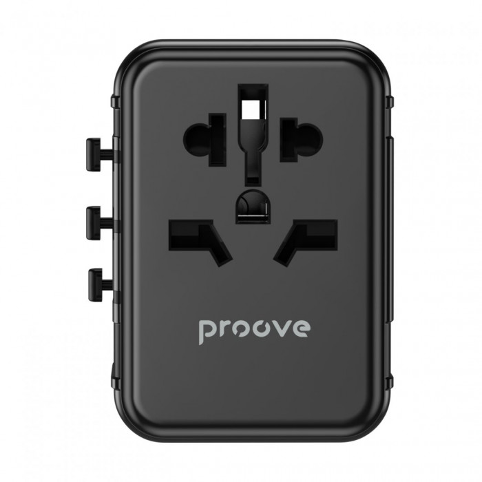 Універсальний адаптер Proove Trip 20W Black (TATL20310001)