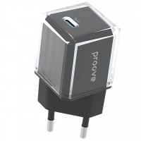 Мережевий зарядний пристрій Proove Pure GaN 30W Type-C Black (WCPU30012201)