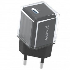 Мережевий зарядний пристрій Proove Pure GaN 30W Type-C Black (WCPU30012201)