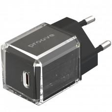 Мережевий зарядний пристрій Proove Pure GaN 30W Type-C Black (WCPU30012201)