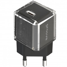Мережевий зарядний пристрій Proove Pure GaN 30W Type-C Black (WCPU30012201)